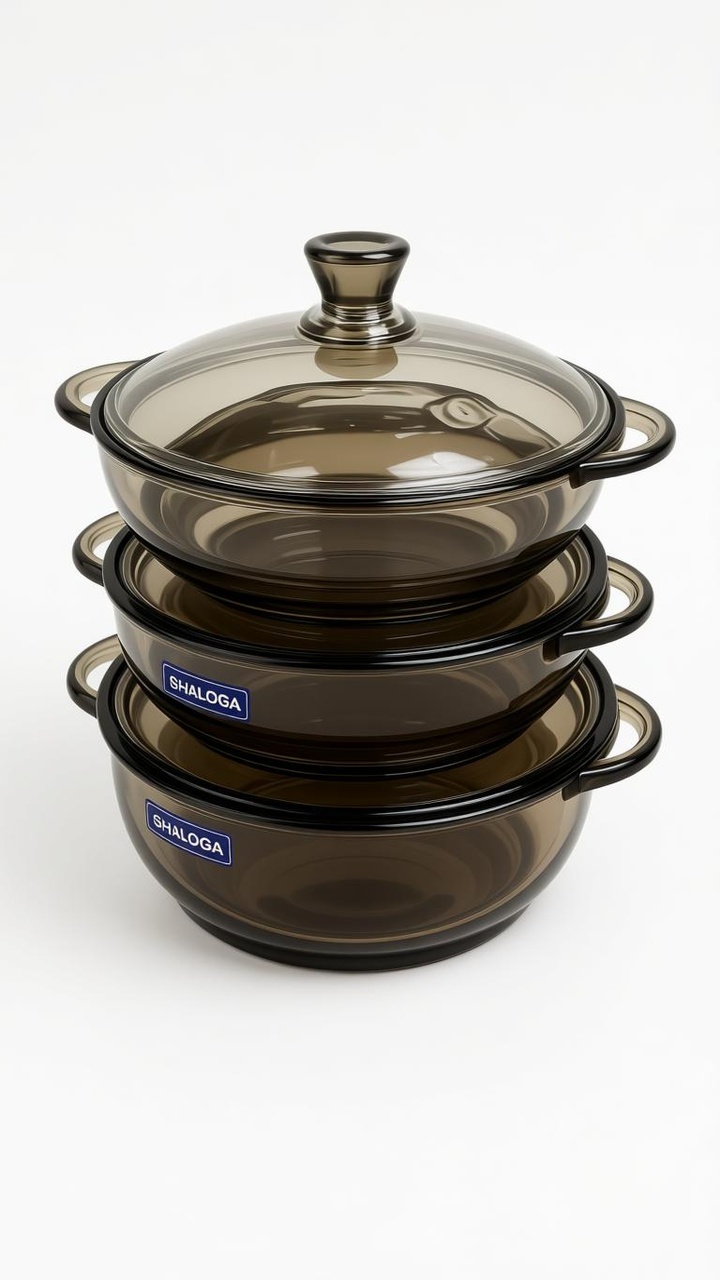 Bowl Set Black Color